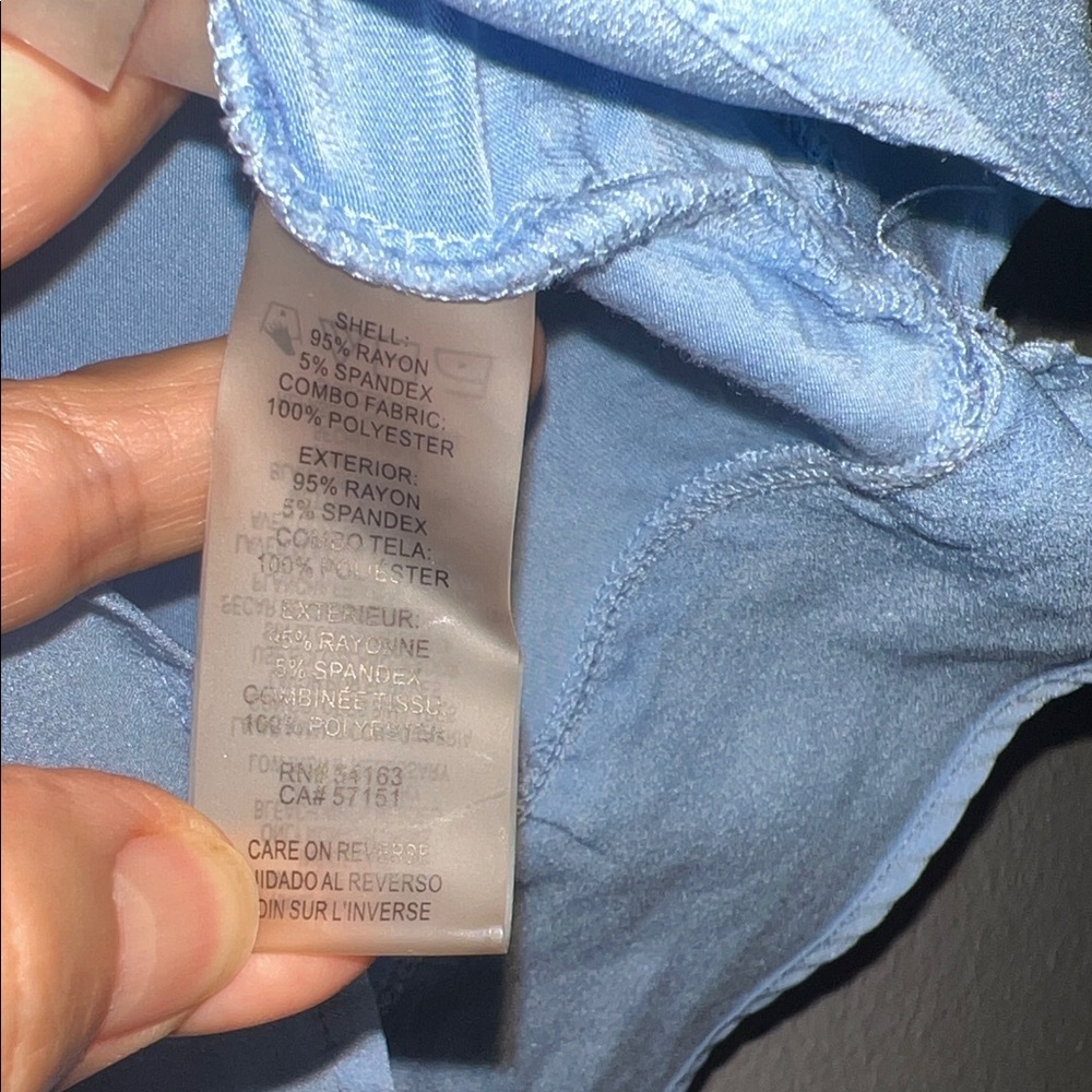 Calvin Klein Light Blue Blouse - Picture 4 of 8